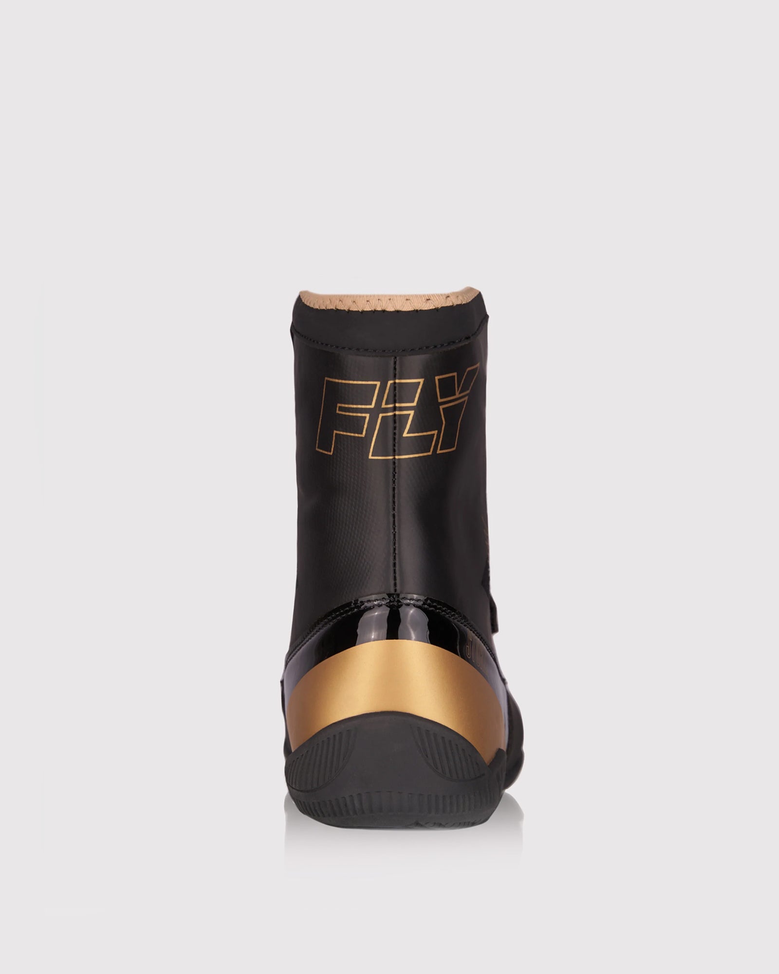 Storm Boxing Boots In Black Gold FLY USA