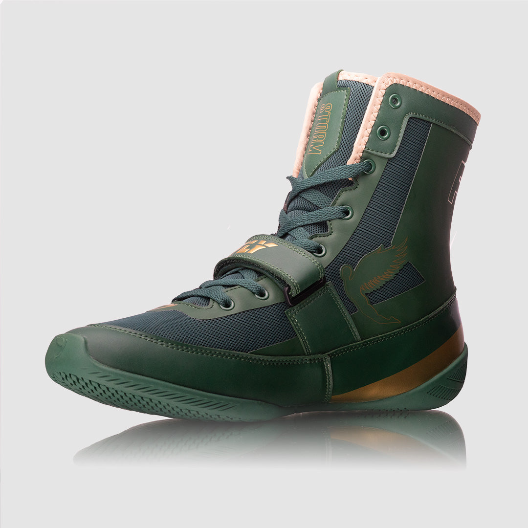 Storm Boots Green Gold (to be added) (6921944760389)