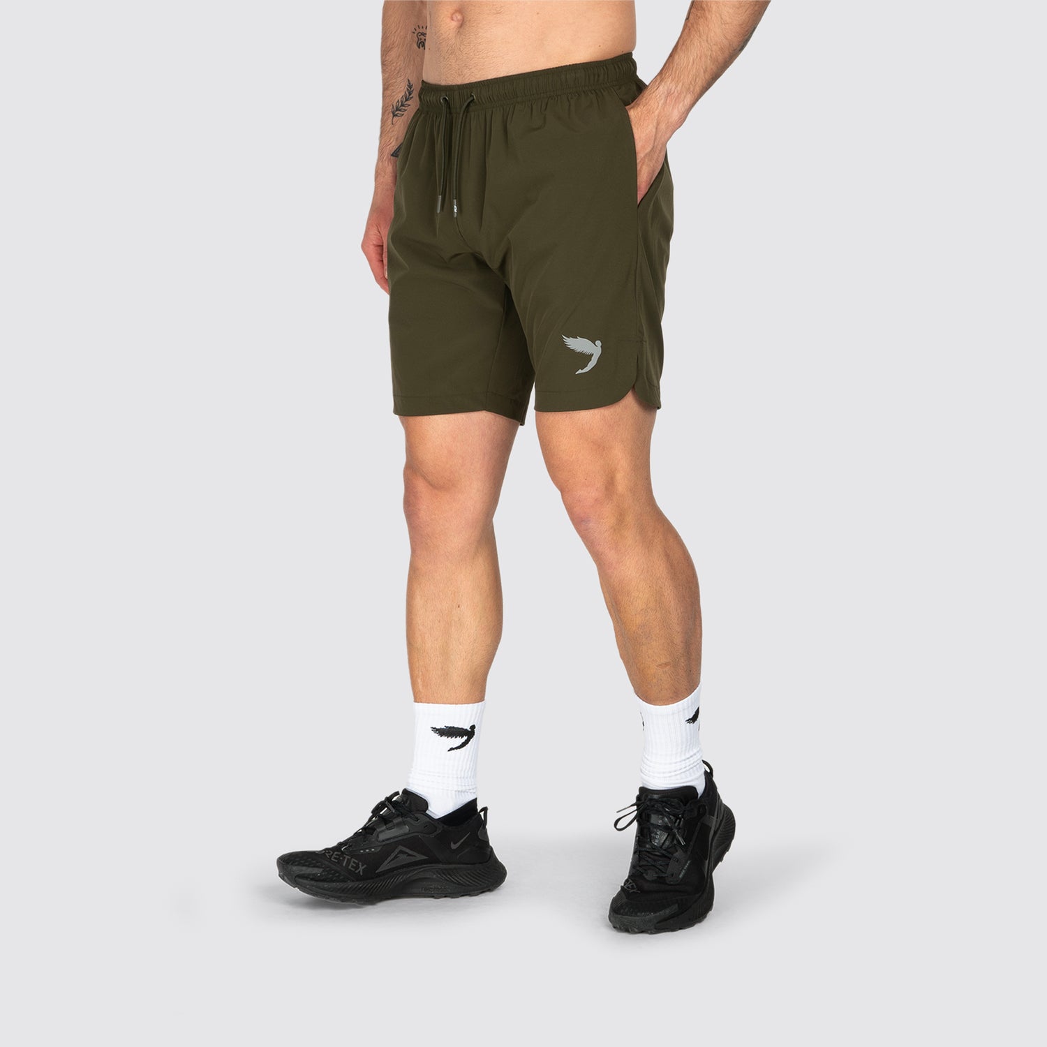 Performance Shorts Olive Green (7133051715653)