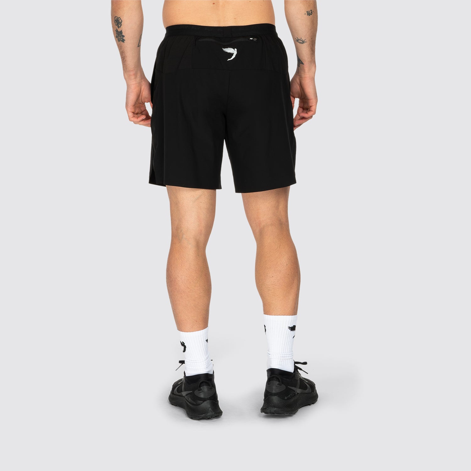 Tempo 2-1 Shorts Long Black (7006150328389)