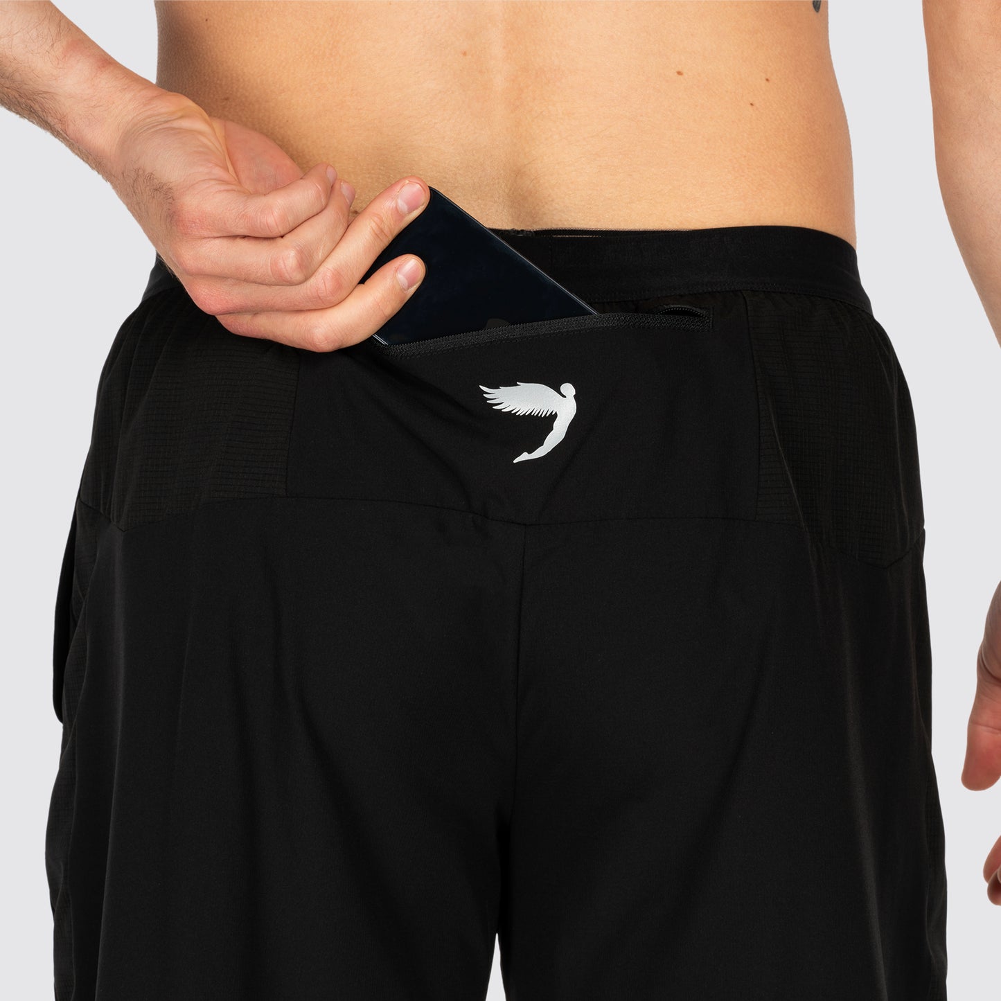 Tempo 2-1 Shorts Long Black (7006150328389)