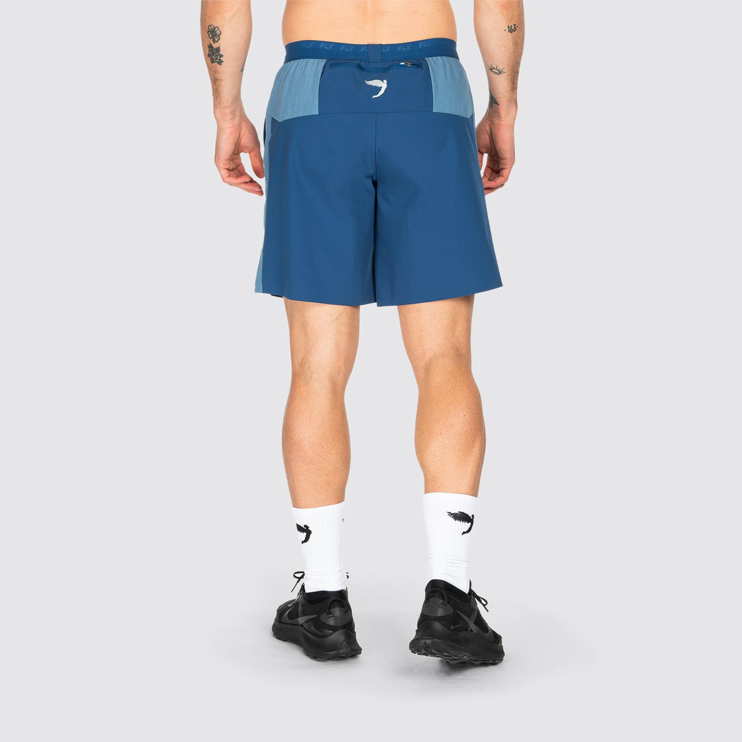 Tempo 2-1 Shorts Long Blue (7006150361157)