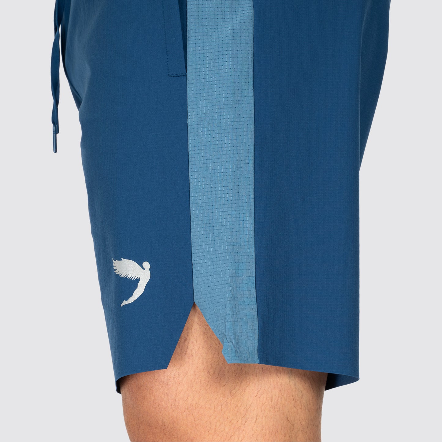 Tempo 2-1 Shorts Long Blue (7006150361157)