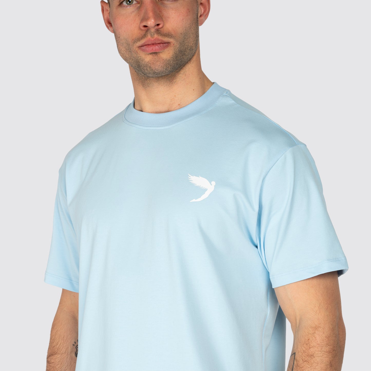 Undisputed Relaxed Fit Tee Aqua (7005802889285)