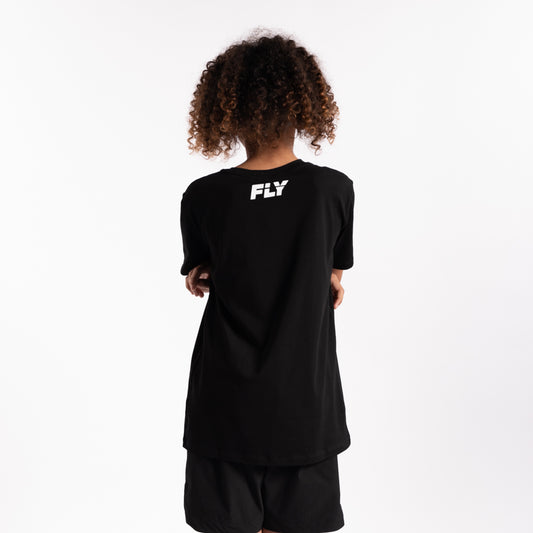 Kids Big Logo Tee Black (6793535193157)