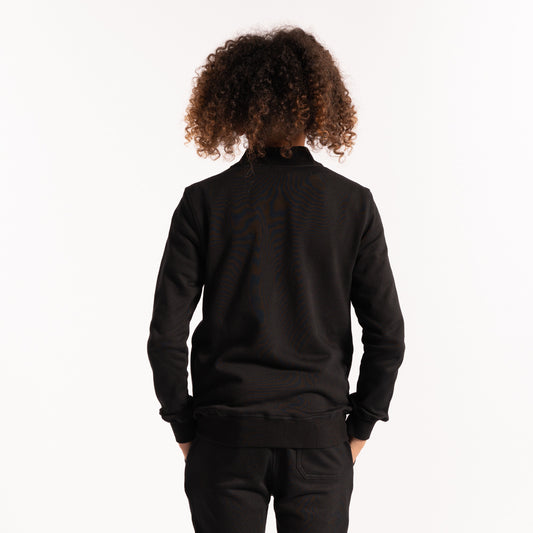 Kids Tracksuit Jacket Black (6793673244741)