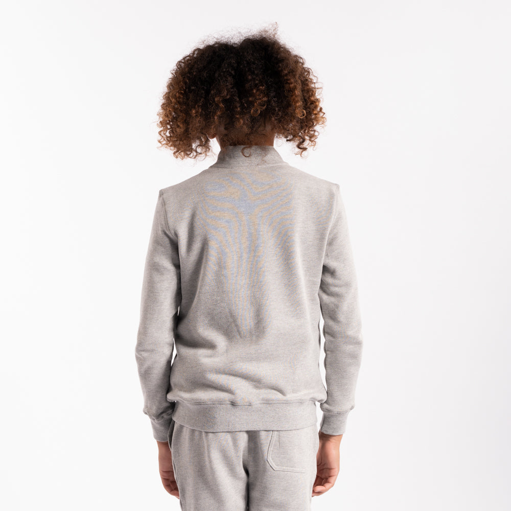 Kids Tracksuit Jacket Grey (6793673310277)