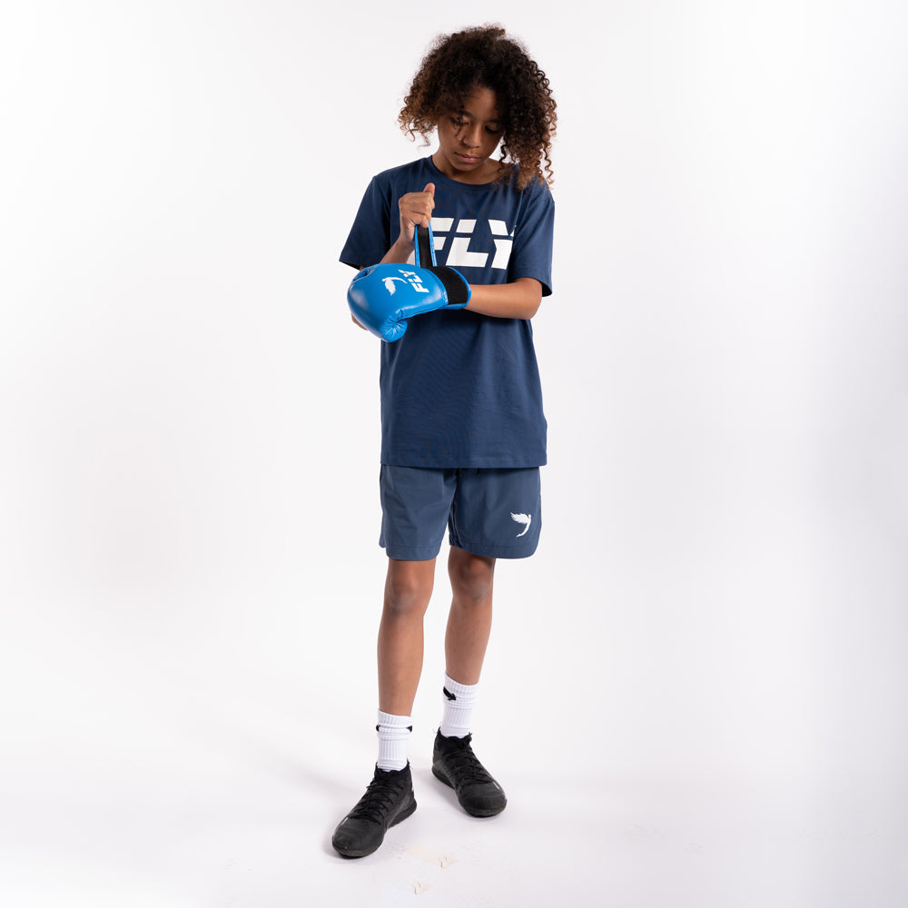 Kids Performance Shorts Blue (6793474605125)