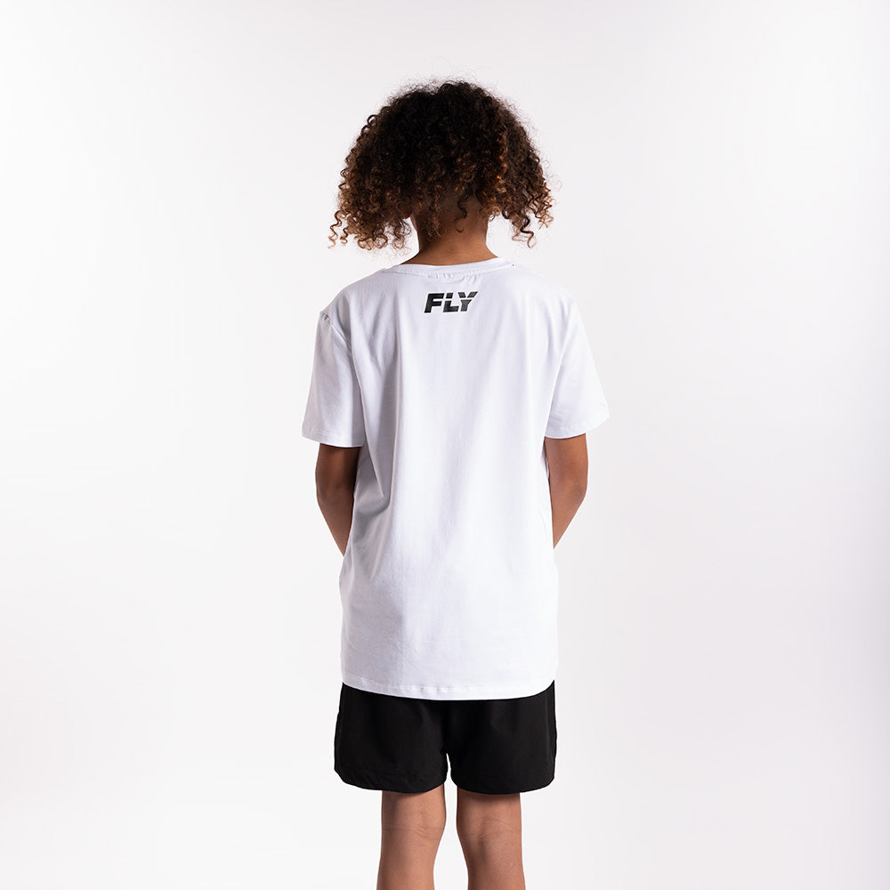 Kids Big Logo Tee White (6793535127621)