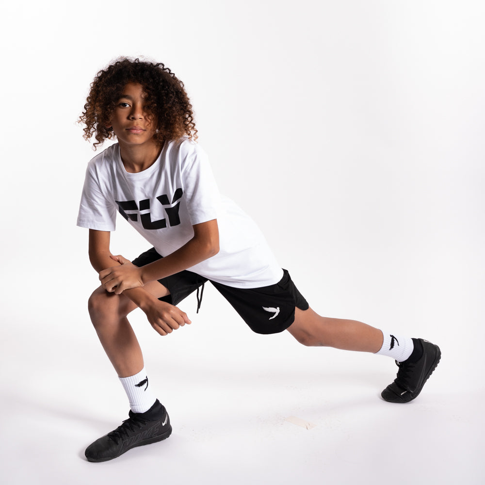 Kids Performance Shorts Black (6793672556613)